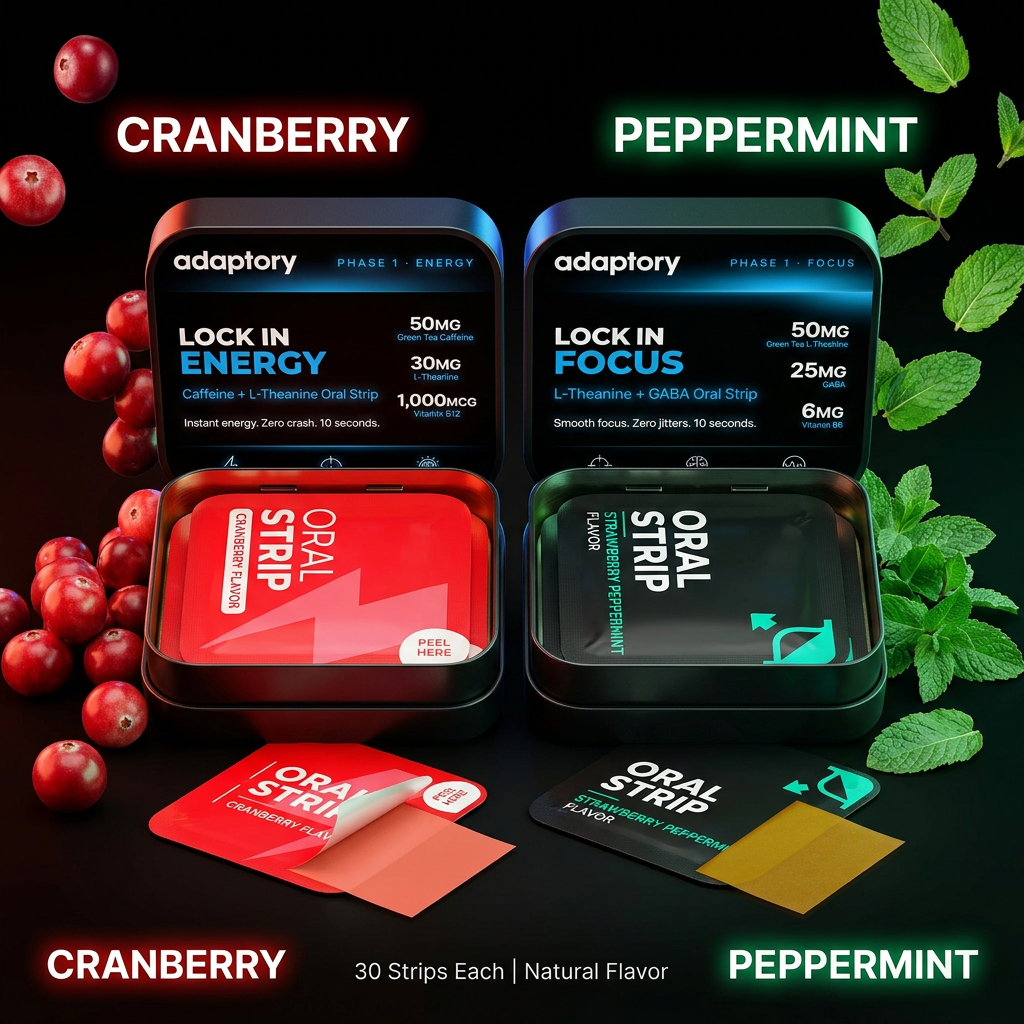 Lock In | Energy + Focus Oral Strips
