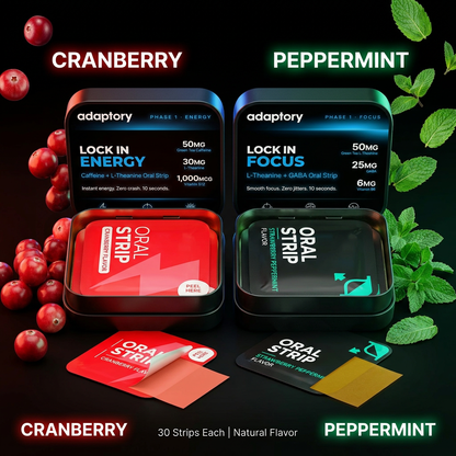 Lock In | Energy + Focus Oral Strips