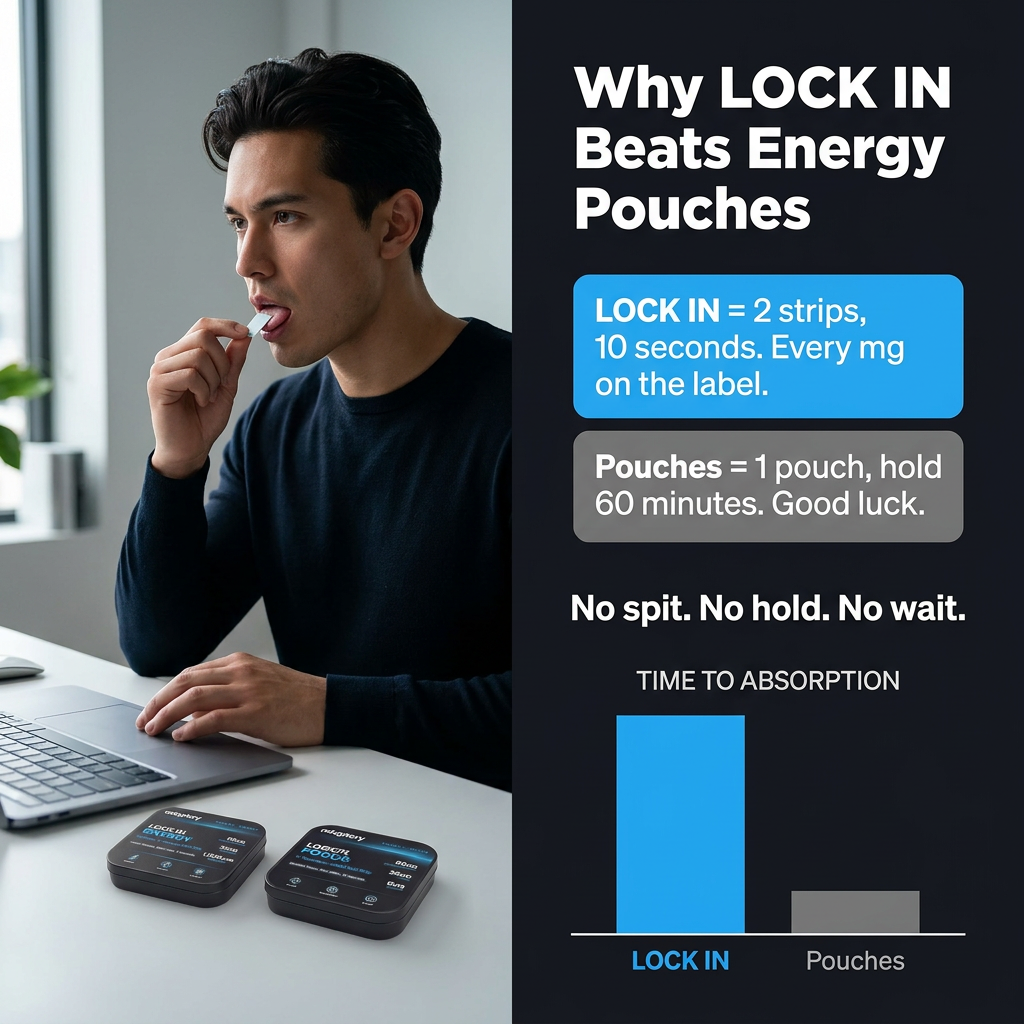 Lock In | Energy + Focus Oral Strips