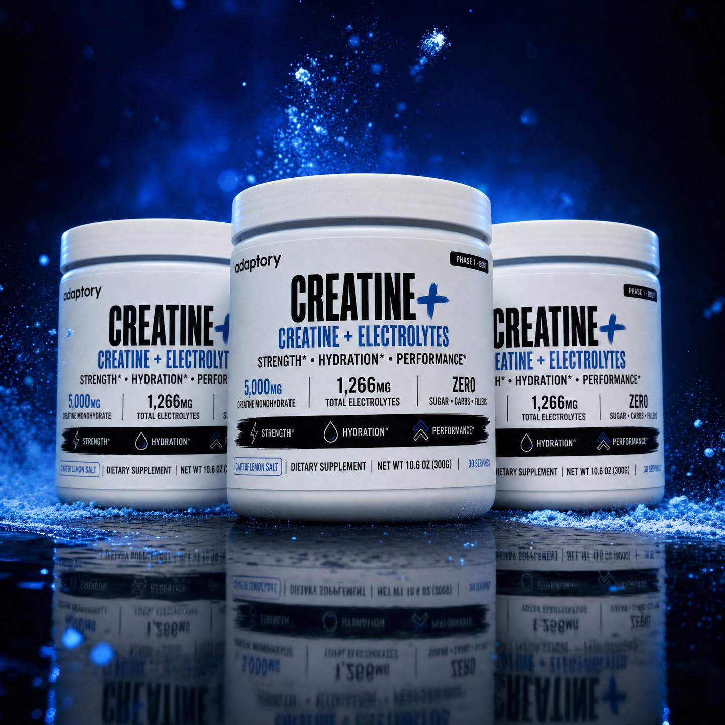 Creatine+ 3 Tubs